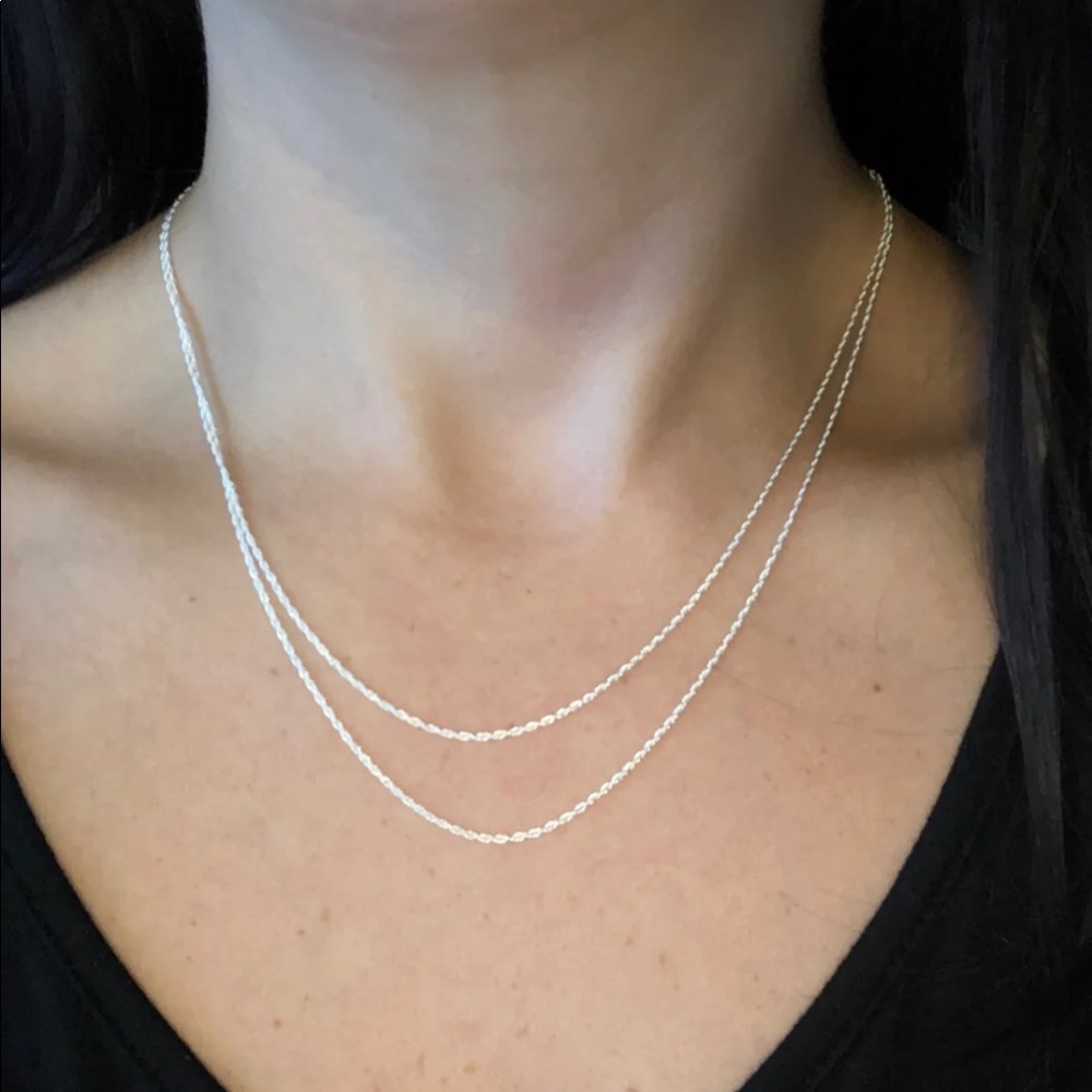 18” Sterling Silver Couture Cordino Chain